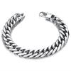 Korean Style Personalized Titanium Stainless Steel Men's Muscle Chain Bracelet