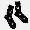 YELLOWSOCKS MERRY SNOWMAN BLACK