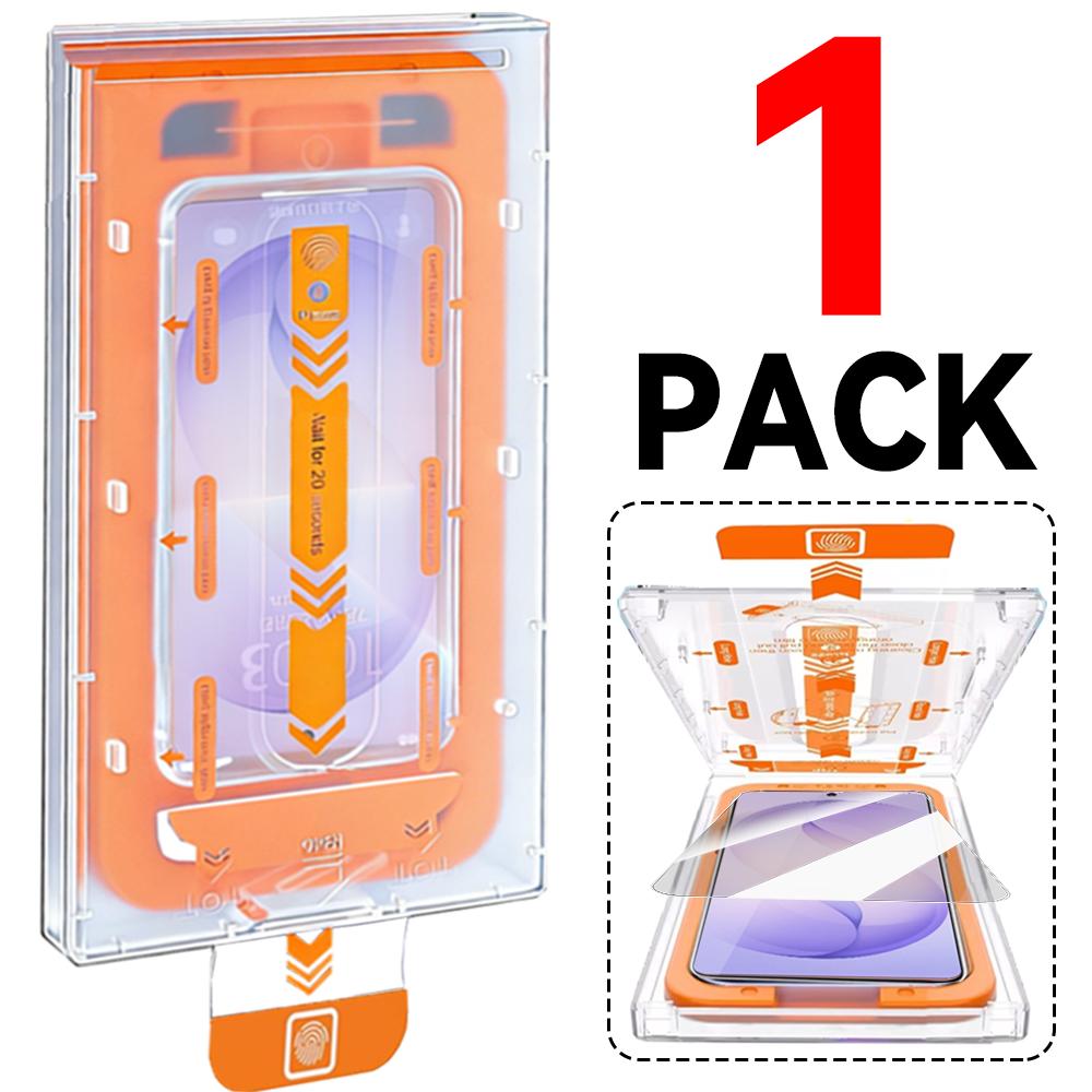1-2Pcs Easy Install Tempered Glass for Samsung Galaxy S26 Plus S26Ultra Anti-Blue Light Screen Protector Dust Free Quick Fit Box