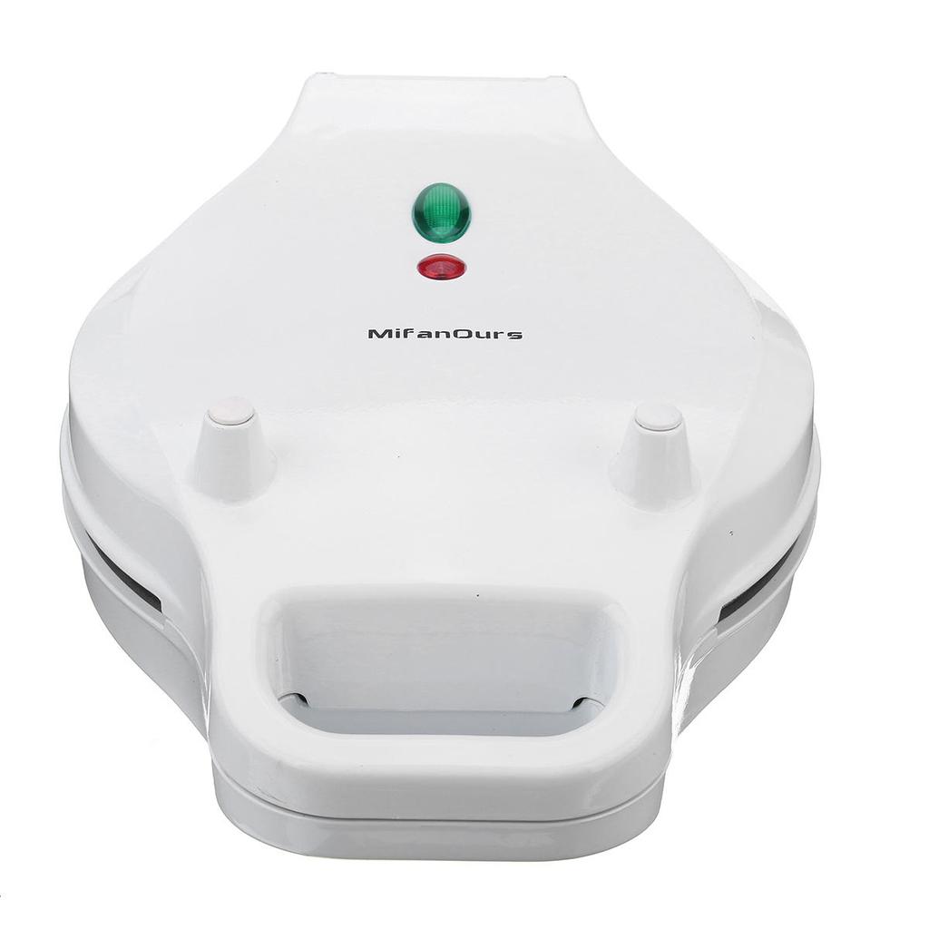 Buy 220V 640W Non Stick Electric QQ Egg Maker Oven Waffle Baker Machine