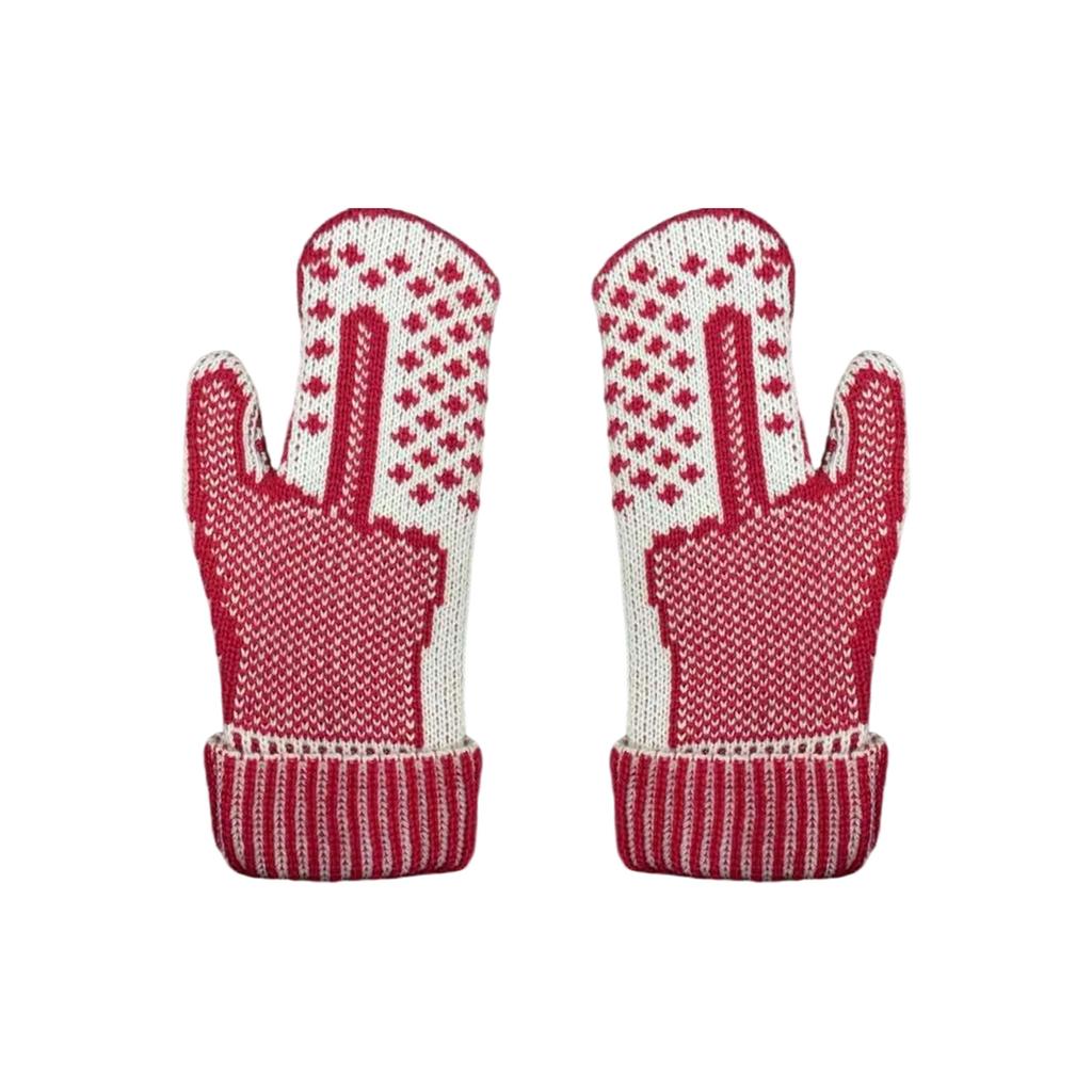 Comfortable Knitted Gloves, Hand-knitted, Warm Winter Gloves For Women.