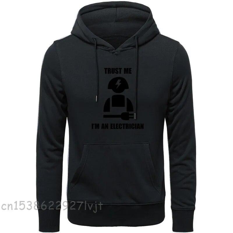 

Новый поверьте мне, я электрик, электрический подарок, унисекс, забавная толстовка в стиле Харадзюку, уличная одежда Camisa, толстовки с капюшоном Camisetas, толстовки унисекс с капюшоном 4XL