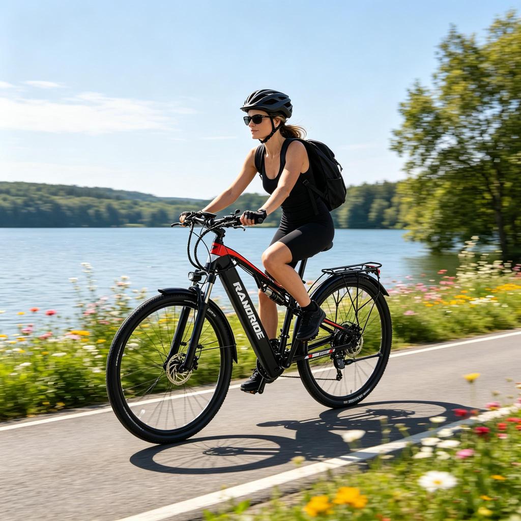 RANDRIDE YG90B-29 Urban electric bicycles 1000W motor 48V 17Ah battery 29-inch tires hydraulic brakes.