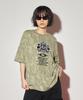 Lujeoseukeulleob Varsity Logo Short Sleeve T-Shirt Camo