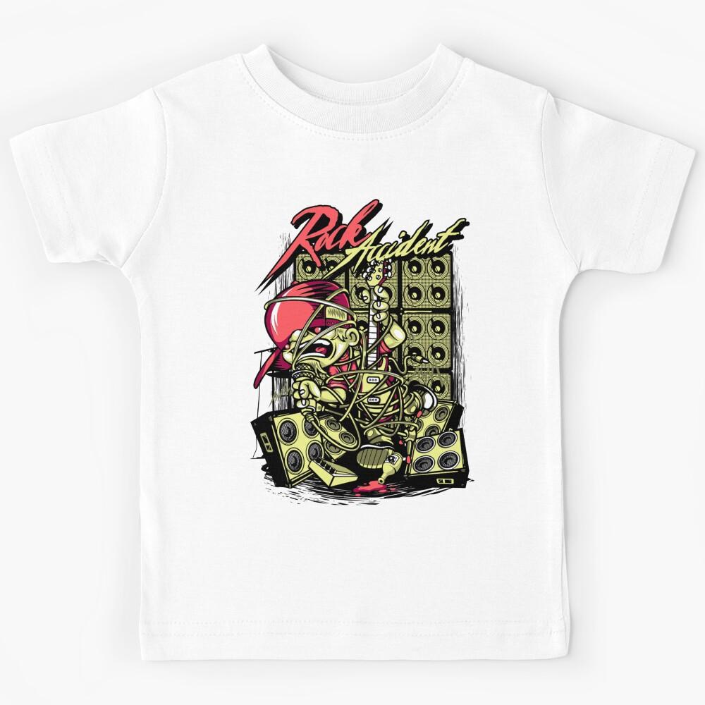 Where words fail music speaks guitar , pop culture Kids T-Shirt 160