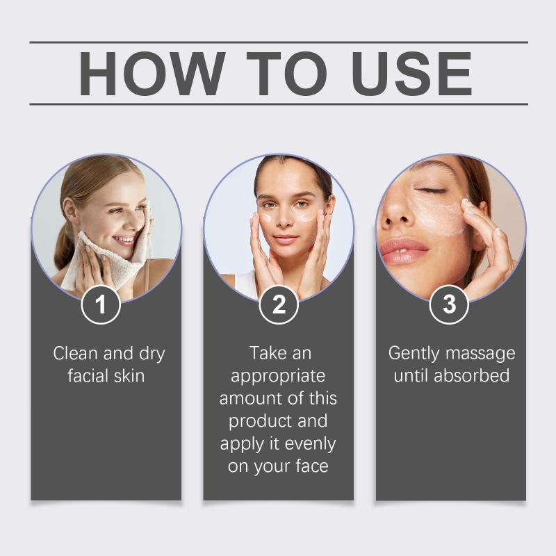 Firming Eye Face Cream Anti Aging Moisturizer Tighten Skin Smooth Fine Lines Facial Skincare for Mature Skin