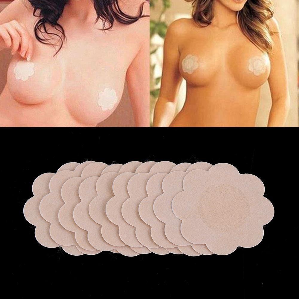 Flower Adhesive Nipple Covers Invisible Breast Stickers New Chest Paste for Swimwear