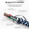 6A High-Speed Braided Nylon 2M Charging Cable for Apple, Android, Huawei, Honor - Type-C