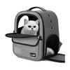 Pecute Cat Carrier Rucksack Pet Carrier Bag Dog Cat Rabbit Backpack Cat Rucksack with Multi-Entrance Breathable Lightweight Foldable Bag Pet House
