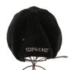 Used Supreme SUPREME Corduroy S Logo 6-Panel Cap Shallow Corduroy Logo Black /MG GY18