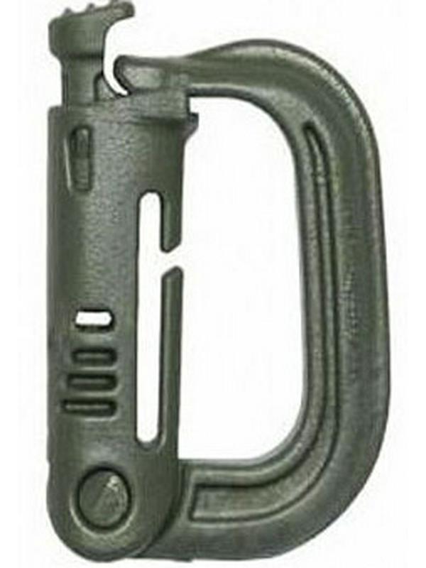 25MM High-Strength D-Shaped Tactical Buckle for Outdoor Use, Press-to-Open, Multi-purpose Hook for Mountaineering and Suitcases