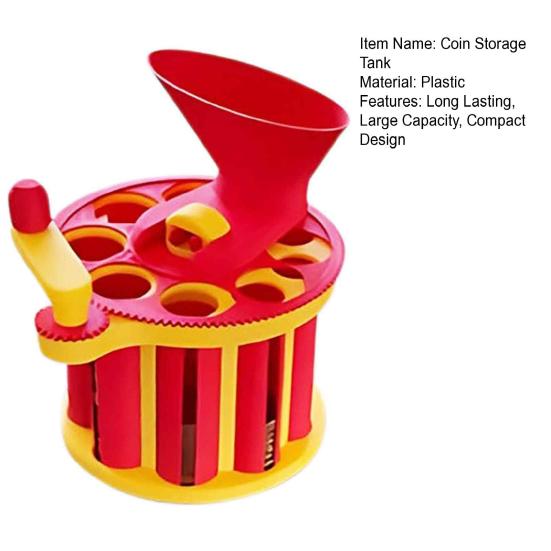 Χειροκίνητη Μηχανή Ταξινόμησης Κερμάτων Οργανωτής Αποθήκευσης Υψηλής Αντοχής Φορητός Ταξινομητής Κερμάτων Κέρμα