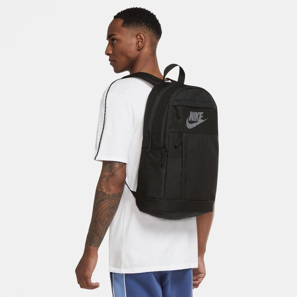 Nike Elemental One Size Laptop Backpack Black (Black/Black/White),