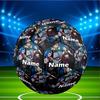 Custom Name Personalized Jinx Print Size 5 Soccer Ball Training & Match Football, for Team, Kicking, Gift for Football