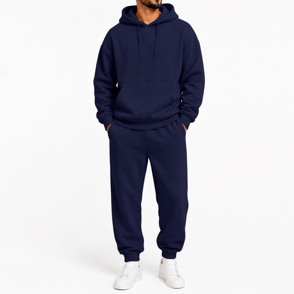 Men's Pullover Hoodie Athletic Sweatshirt for Sports and Casual Wear