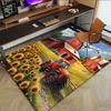 1PC farm tractor Non-Slip Floor Carpet Compatible for Office&Living Room&Bedroom&Dining room - Flat- Soft & Pattern, Vibrant Colors-W231