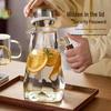 YIHUTEA Handmade High-Temperature Glass Teapot