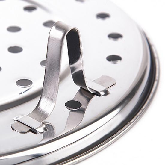 Stainless Steel Steamer Rack Insert Stock Pot Steaming Tray Stand Cookware