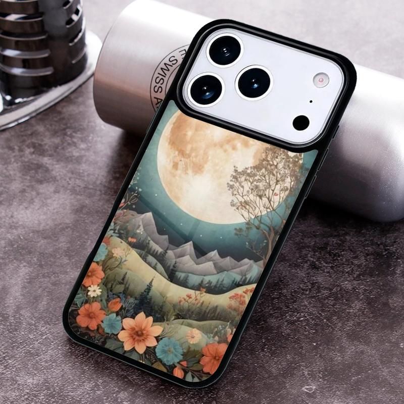 Cottagecore Floral Sun Phone Case For iPhone 17 16 15 14 13 12 11 Pro Max Plus 17Air Soft Silicone Cover