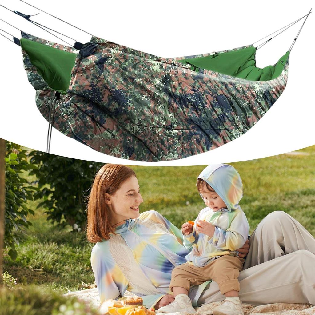 Cobertor de Isolamento Térmico à Prova de Vento para Rede, Cobertores Inferiores para Redes, Para Caminhadas, Mochileiros, Viagens à Praia, Quintais