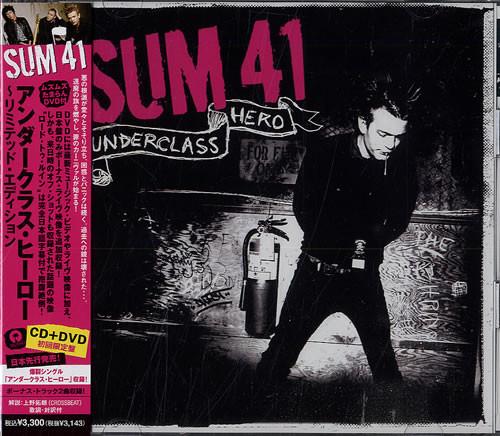 CD SUM 41 - Underclass Hero UICL9042 Island Records 2007 Japan ObiRock Used