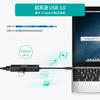 CHOETECH To RJ45 4in1 Hub Gigabit Ethernet High Speed LAN Network Adapter Compatible with MacBook USB3.0 Type-C Etc. HUB-U02