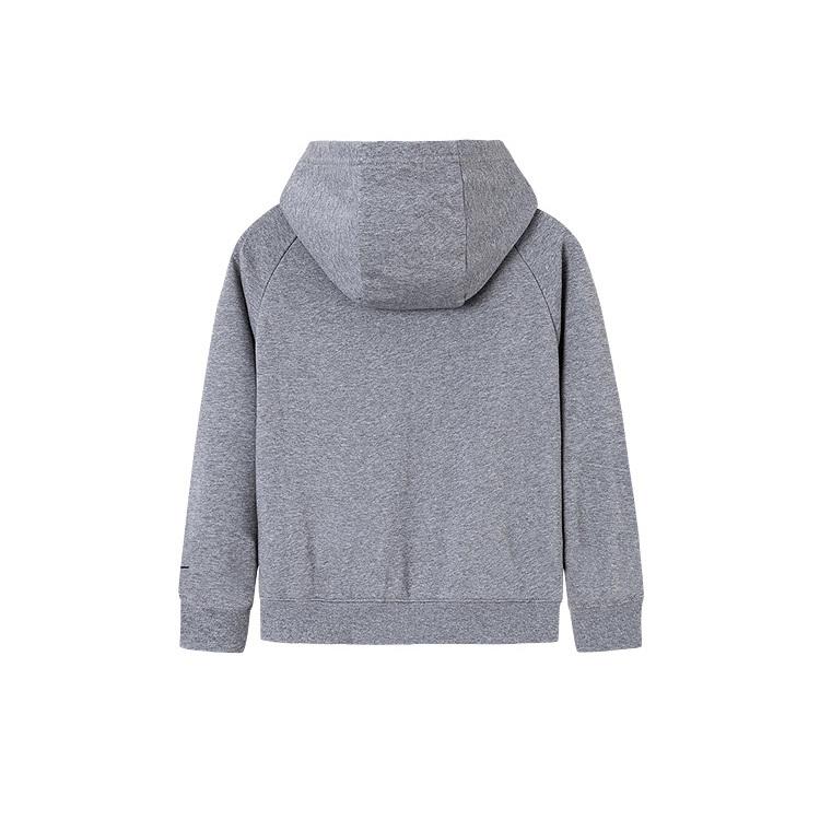 Nike 3Brand Series Minimalist Logo Fashion Comfortable Hoodie Kids Hoodies Rock-Gray NY2342057GS-001