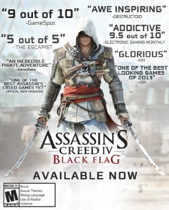 Creed IV Black Flag North PS4 Assassin's (Import America) -