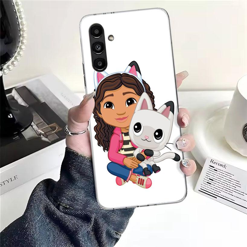

Cartoon Gabbys Dollhouse Phone Case For Samsung Galaxy A13 A14 A15 A16 A17 A53 A54 A55 A56 A57 A33 A34 A35 A36 A37 A23 A24 A25 A Samsung A14