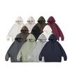 RUIIENRS X ROPUCHA Fall Hoodie Men's Japanese Streetwear Oversized Pullover 