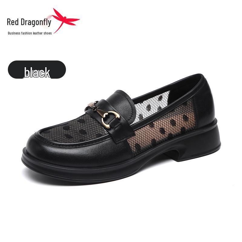 Red Dragonfly Women s Breathable Mesh Lace Loafers - New Summer Slip-on Shoes 38