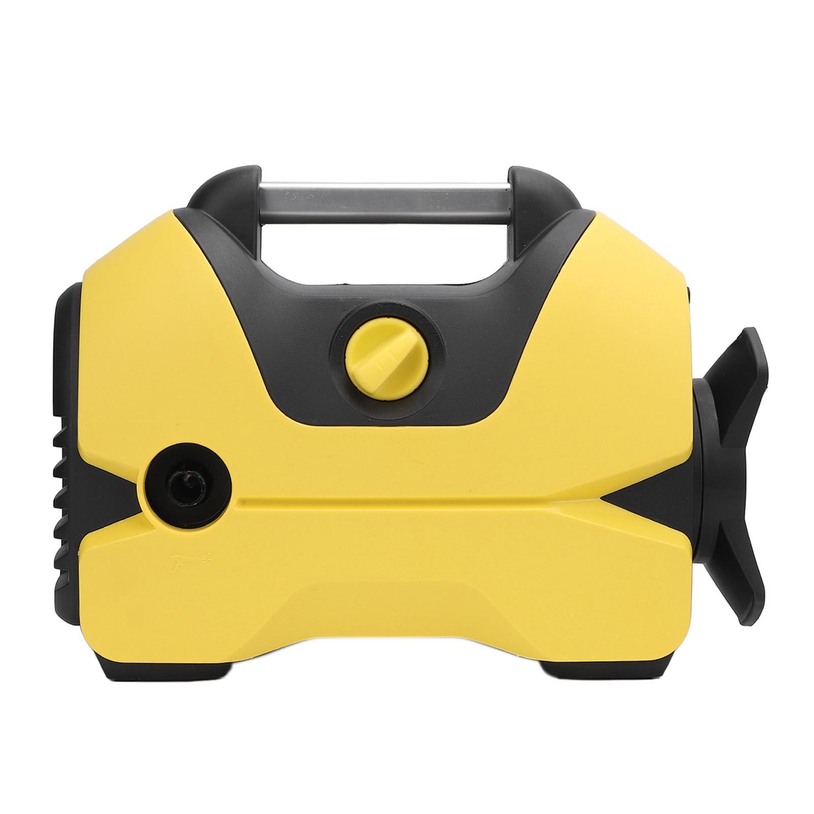 

2000PSI 1.2GPM электрическая мойка высокого давления с 32-футовой выпускной трубой пенная пушка насадка высокого давления жёлтый