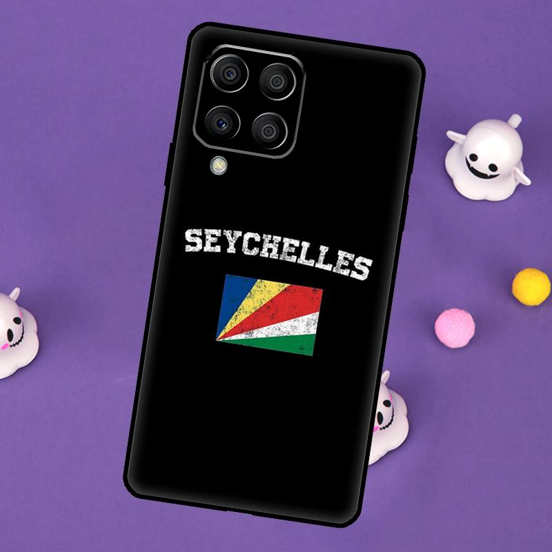 Seychellen Flagge Hülle Für Samsung Galaxy M54 M14 M34 M33 M13 M23 M53 M15 M55 M31 M51 M20 M30s M32 M52 Case