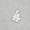 MLB Base Logo Sweatshirts Unisex Gray Crew Neck Moderate Regular 3AMTB0221-07MGS