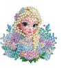 DIY Diamond Painting Refrigerator Magnets, Disney Princess Theme, Cross-stitch Round Diamond Handicraft Home Decoration Gift
