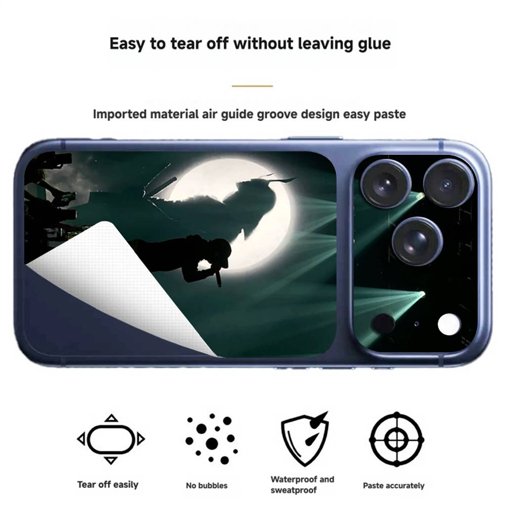 Rapper B-BENY JR Skin Sticker for iPhone 17Pro/Pro Max Decal Protective Film for Back, Frame, Camera(Not Phone Case)