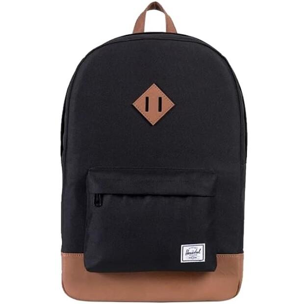 

Рюкзак Herschel Heritage black/tan synthetic leather (10007-00055)