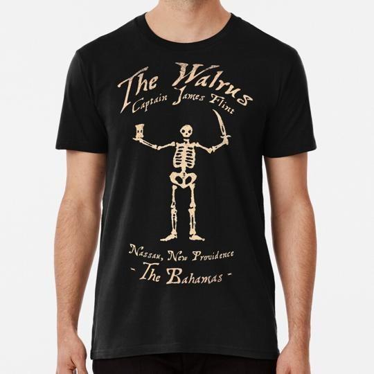 Black Sails the Walrus S to 5XL Made in USA T-Shirt Unisex T-Shirt L