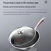 Kobach 3-Piece 304 Stainless Steel Cookware Set