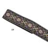 Cinta de Pasamanería Bordada Jacquard de Encaje Étnico para Adorno de Borde de Cuello de Vestimenta de Ropa Nacional Tradicional de Bricolaje de 5 cm