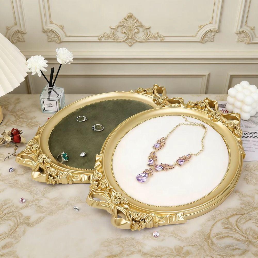 European-style Jewelry Display Tray Vintage Jewelry Organizer Necklace Pendant