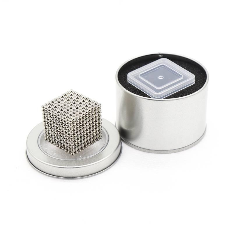 Buck Magnetic Ball 3d Puzzle Magnet Magic Cube Geometric Education Props Toy