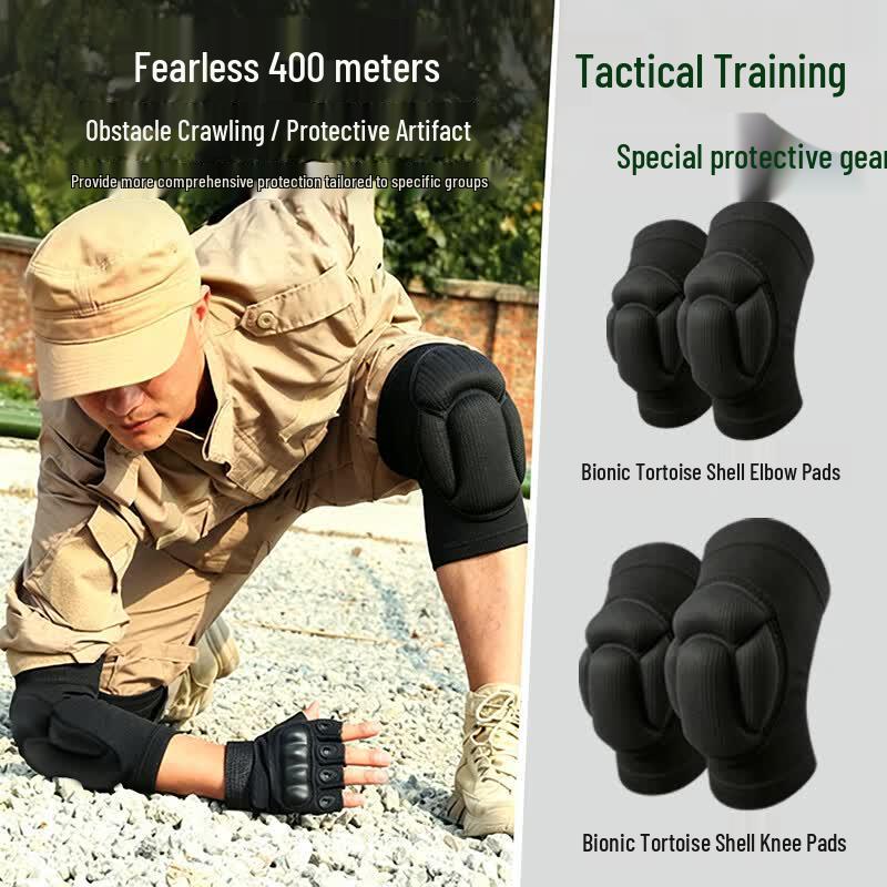 HEMMON Tactical Professional Knee & Elbow Pad Set XL