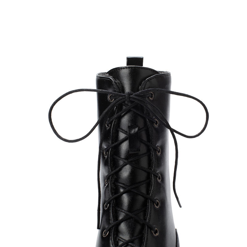 Women's High-heeled Short Boots Autumn and Winter Comfortable Versatile Thick-heeled Large-size Casual Short Boots