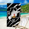 Vasco Fußballverein Bedrucktes Strandtuch, Superweiche Mikrofaser, Perfektes Geschenk Geburtstag, für Pool, Strand, Reisen, für Familie und Freunde