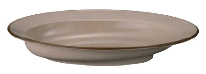 Masakazu Kukka Mokki Emarie Curry Almond X D28 Dish, BR, Size Approx. W19.5 H4.5 52-20092-6