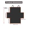 Universal Car Cargo Liner Car Pet Waterproof Anti-fouling Rear Seat Cover SUV Removable Washable Interior Isolated Cargo Liner