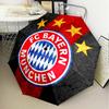 1PC Munich FC Crest Printed Umbrella Folding Umbrella, Automatic Umbrella 8-Frame for Travel, Camping Fan Gifts Christmas Gifts