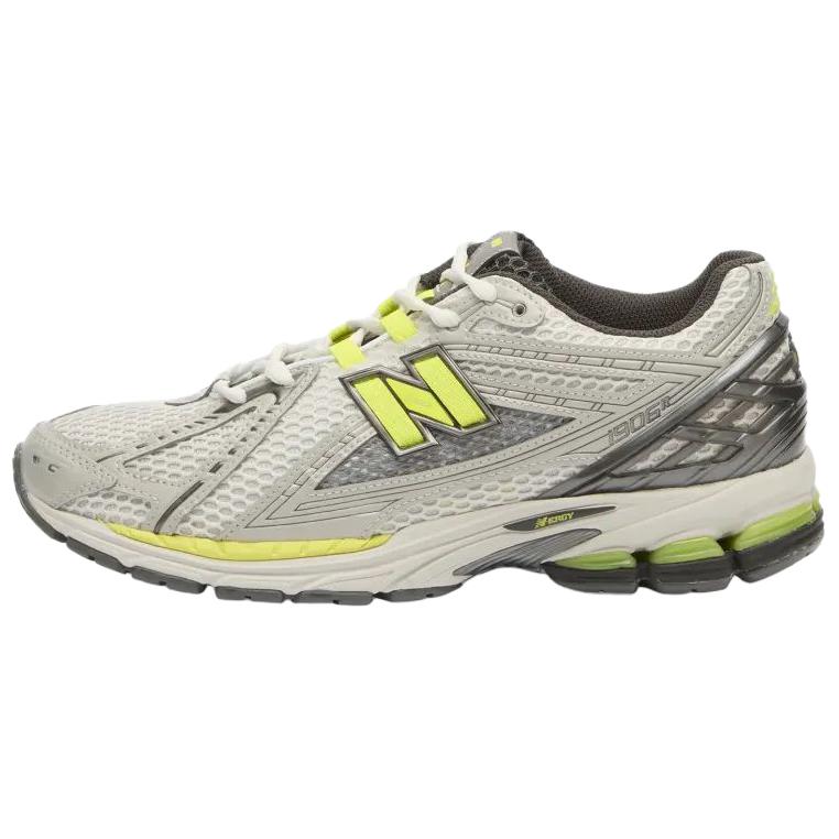 

New Balance 1906R Comfortable Breathable Running Shoes Men sneakers Silver Green U190652H 36