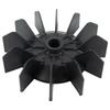 Air Compressor Fan Pump Accessories 5P Fan Blade D Hole 24mm Diameter 211mm Air Compressor Motor Fan Blade For Air Compressor